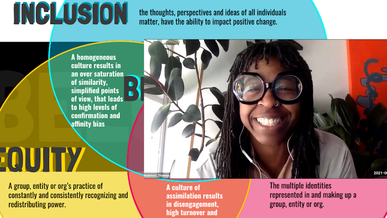 anti-racism foundations of EDI training still